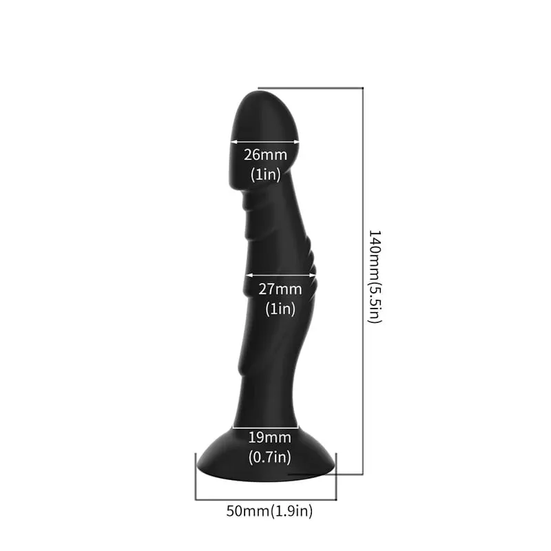 Dildo anální kolík anální kolík se silnou přísavkou Produkt na masáž prostaty Anální dilatace Masturbace Sexuální hračky pro dospělé Ženy Muži