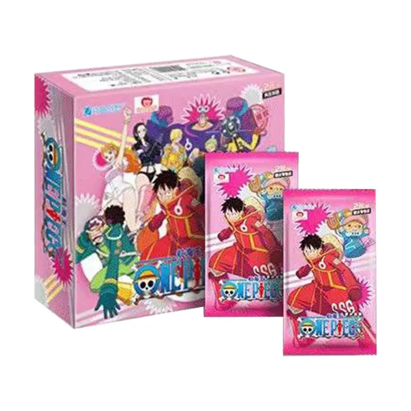One Piece Collections Rare Cards Box Booster Pack Anime Luffy Zoro Nami Chopper TCG Game Collectibles Card Child Birthday Gift — image 4