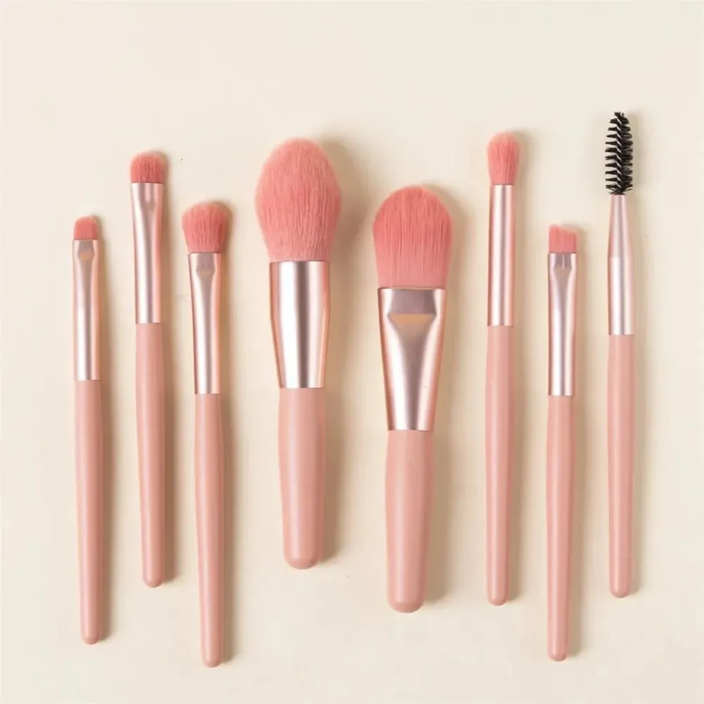 Podkladová tvářenka Powder Oční stíny štětce na make-up Blending 8ks Měkké nadýchané štětce na make-up Kosmetické nástroje štětce na make-up Kosmetika — image 5