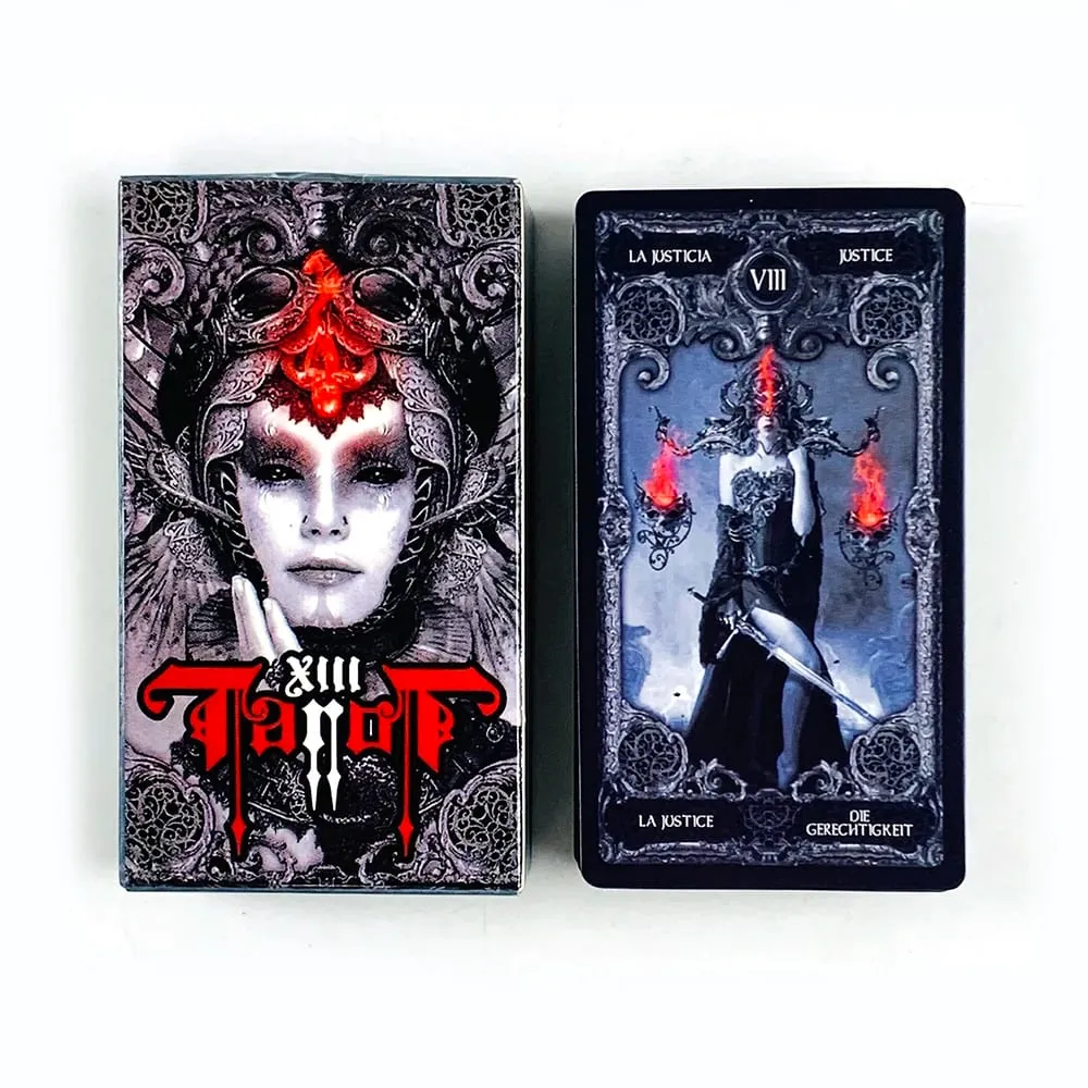 Permainan Papan Dek Kad Tarot Gelap Edisi Ramalan Misterius Borad Bermain Permainan,Permainan Percutian Permainan Kad Pesta Riadah — image 1