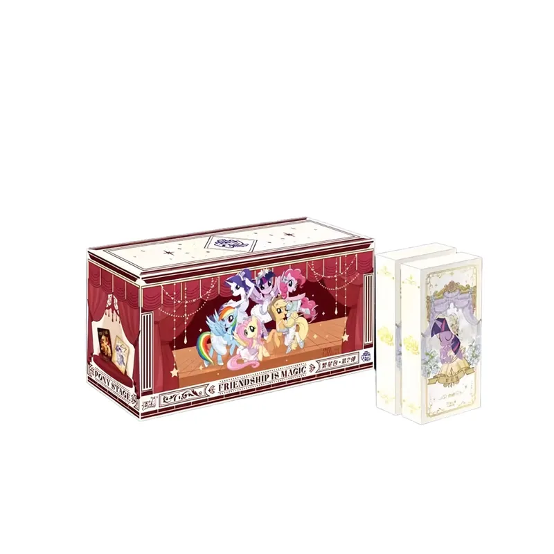 حامل بطاقة My Little Pony Friendship Forever الأصلي الجديد - الإصدار 10 - هدايا عيد الأطفال لبضائع الرسوم المتحركة