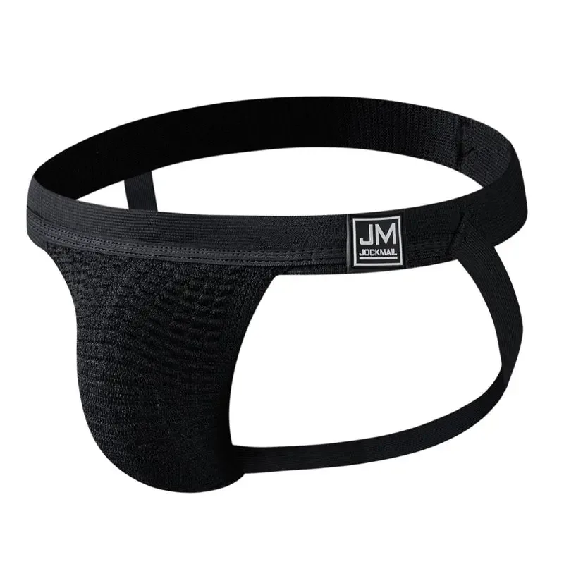 Jockmail Sexy Men Underwear Briefs Jockstrap Bare Buttocks Panties Gay Male Panties Shorts Bulging Bag Soft Underpants Cueca — image 22