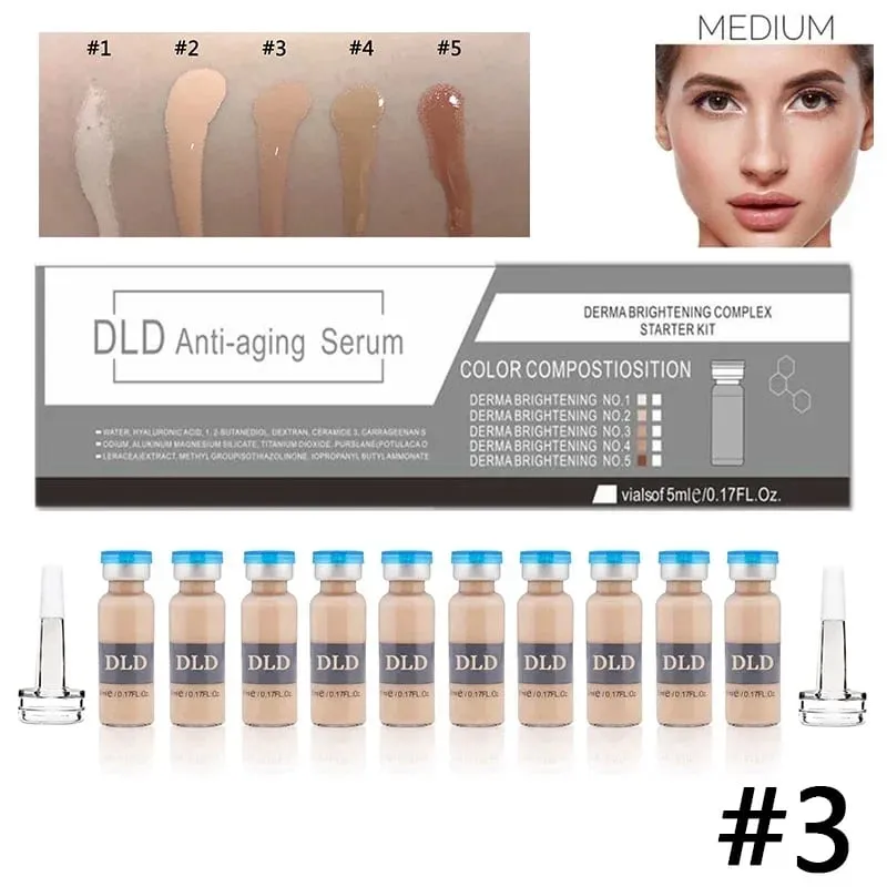 10 vials Korea 5ml BB Cream Glow Essence Beginner Starter Kit Liquid Foundation Moisturizing Hydration Skin Rejuvenation Beauty — image 14