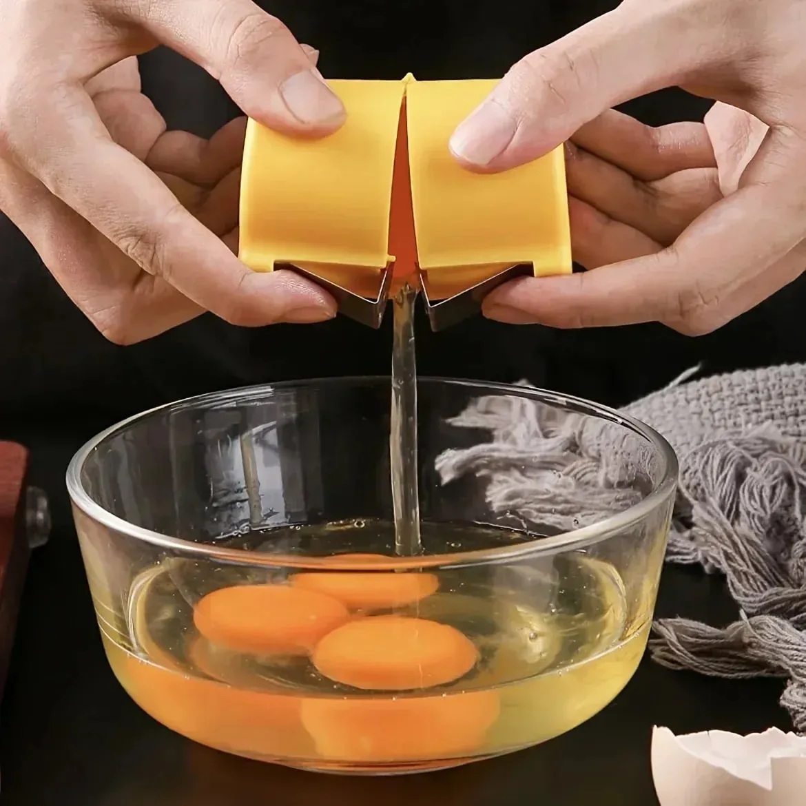 1/3pcs-New Egg Shell Opener Press Egg Shell Separator Portable Egg Opener Kitchen Handheld Egg Shell Crusher Household — image 8