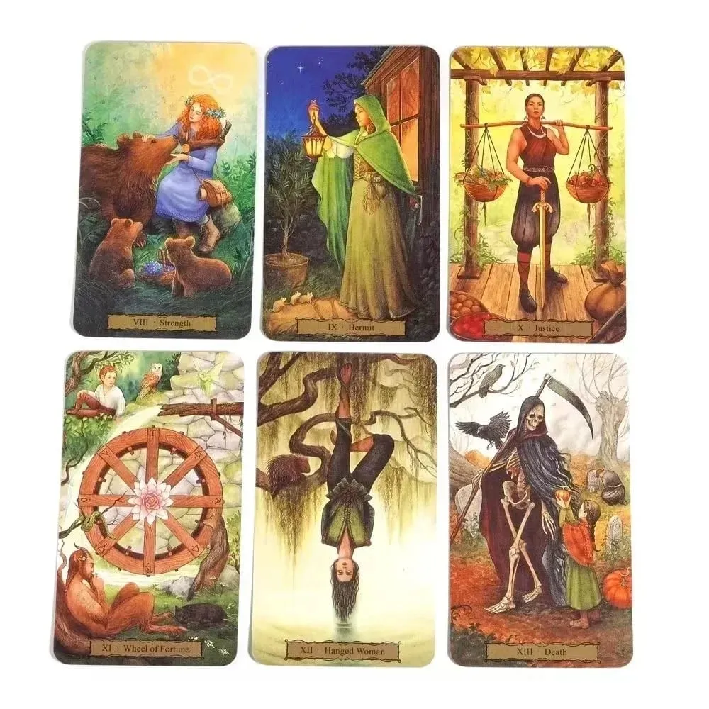 Tarot of the Witch's Garden Fortune Telling Game Divination Board Games Taro Oracle Deck Playing Full English Mysterious Version — image 2