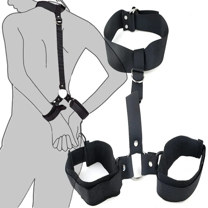 Bdsm Adult Couples Erotic Restraints Slave Wrists & Ankle Cuffs No Vibrator Sex Toys For Women Handcuffs Bondage Set Sex Shop18 — image 12