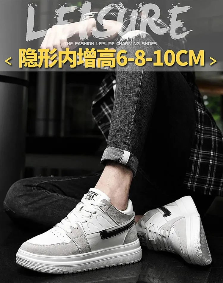 Men Elevator Shoes Heightening Sneakers for Men 4cm 6cm 8cm 10cm Breathable Height Increased Shoes for Man Sports Shoes — image 8