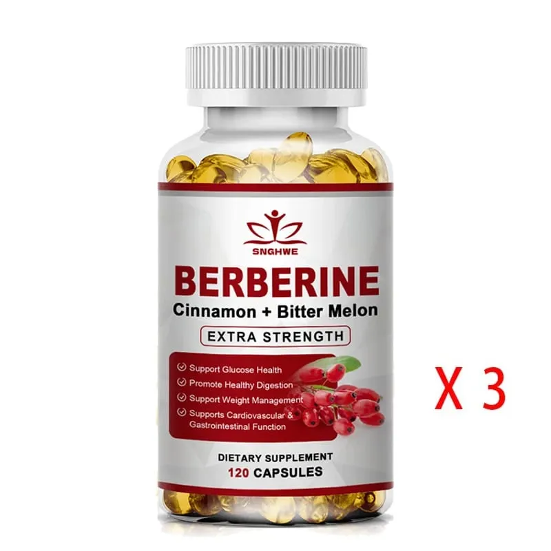 Berberine Supplement High Potency with Ceylon Cinnamon - Immune System Cardiovascular & Gastrointestinal Function - Berberine H — image 12