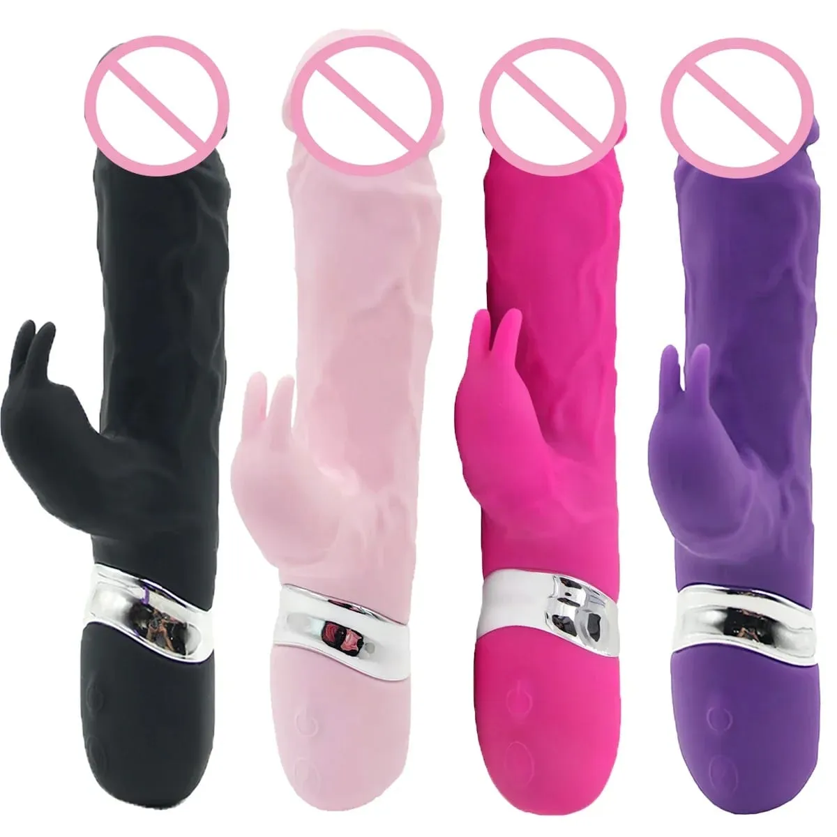 Large Dildo G Spot Vibrator Rabbit Clitoral Clit Stimulation Realistic Penis Sex Shop Sex Toy Adult Product Vibrador for Women — image 1