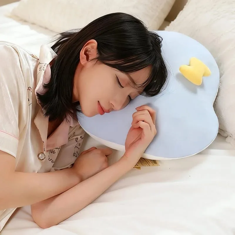 Creative Weather Series Rainbow Cloud หมอน Plush นุ่มน่ารักการ์ตูน Kawaii ตุ๊กตาตุ๊กตาเด็กโซฟาเบาะตกแต่งบ้าน — image 5