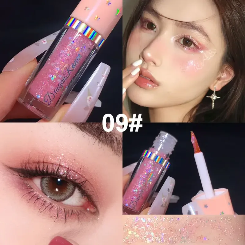 Blue Sequins Liquid Eyeshdaow Glitter Gel Shiny Metallic Eyeliner Pen Diamond Shimmer Waterproof Eye Beauty Party Makeup Tool — image 15
