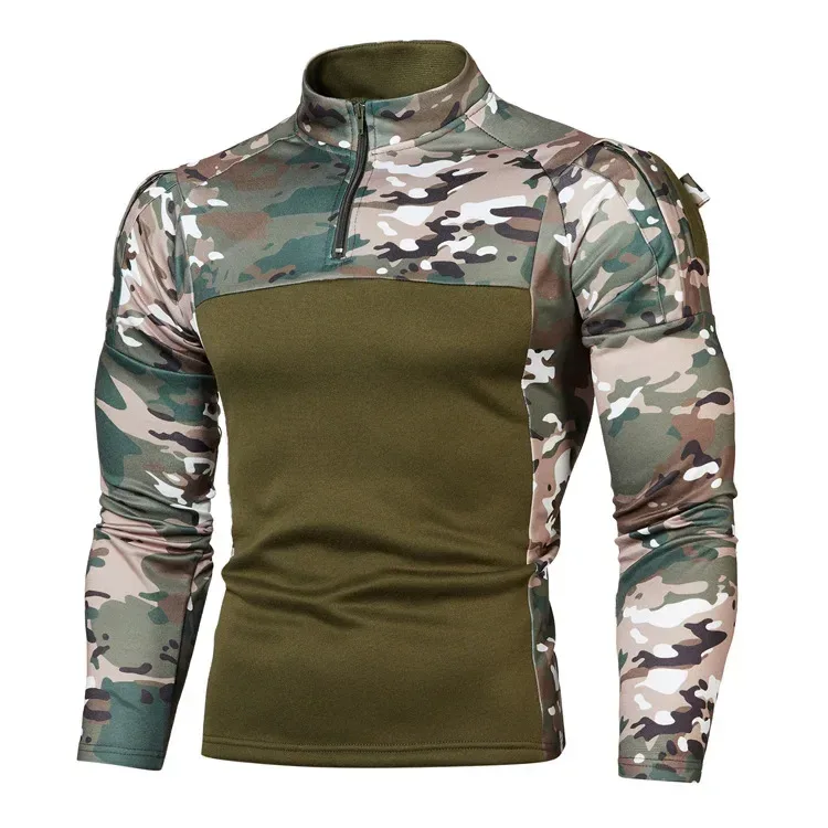 New Pullovers Outdoor Sweatshirt Men Casual Slim Uniform Camouflage Hoodie Clothes Jogging Sweatshirts Long Sleeve Tops — image 19
