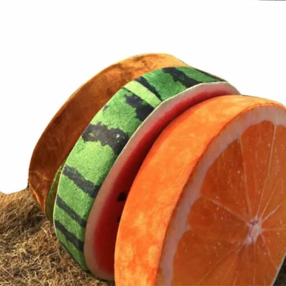 Suave y cómodo, divertido sofá, almohada para jardín, comedor, cojines para asientos al aire libre, almohada redonda, cojines para asientos de frutas, cojines para sillas — image 6