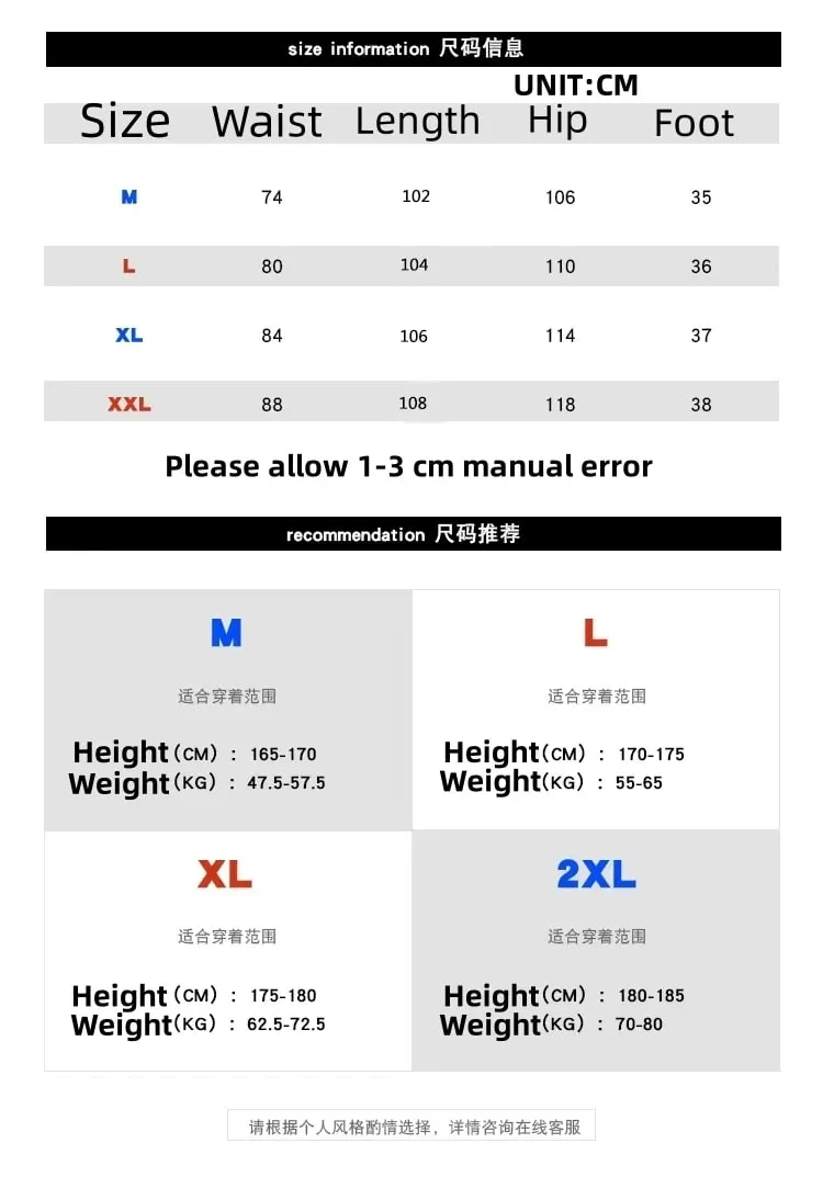 Distressed Vintage Blue Jeans Pants Men Wide-leg Denim Trousers Male Oversize Streetwear Fashion Casual Baggy Straight Jeans — image 7