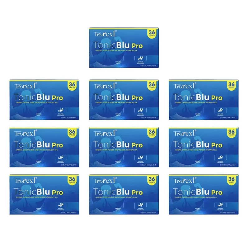 Trorexl-Tonic Blue Pills 36 Tabletten – Fortschrittliche Steigerung der männlichen Leistungsfähigkeit, steinharter Ausdauerfluss| Laborzertifiziert getestet — image 8