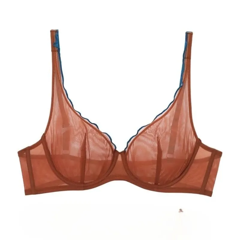 Womens Non Padded Lingerie Set Push Up Bra Full Cup Lightweight Summer Push Up Bra for Women Ultra Thin Support Bra Best Seller