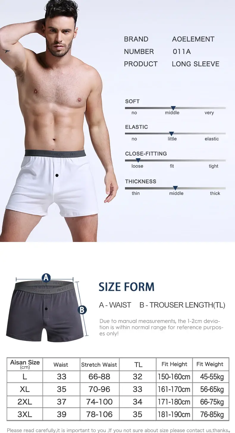 3Pcs Men's Underwear Loose Home Shorts Summer Boxer Briefs Thin Cotton Arrow Pants Large Size Four Corners Home — image 12