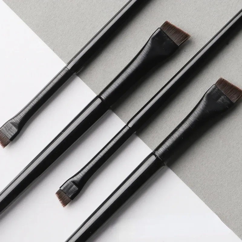 Makeup Brushes for Women Flat Fine Blade Eyebrow Contour Brush Eyeliner Brush Professional Liner Brow Cosmetic Beauty Tools — image 4