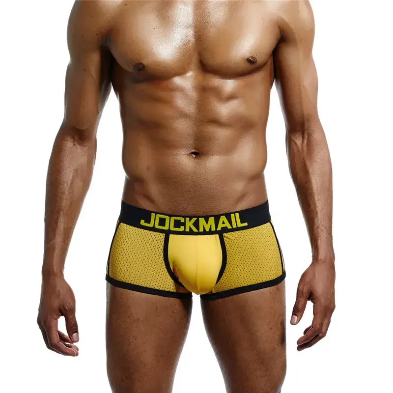 4Pcs Man Underpants Boxershorts Men Boxers Male Breathable Ice Silk Mesh Quick Drying Underwear Men’s Panties Boxer — image 13