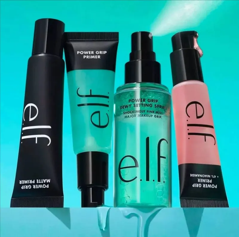 Luxury Hot ELF Power Grip Primer Gel Brightening Hyaluronic Moisturizing Lasting Face Brighten Contour Nature Makeup Cosmetics — image 4