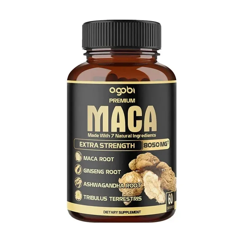 Balincer Men's Black Maca Supplement - Ginseng Supplement for Health Energy and Endurance Muscle Mass — image 9