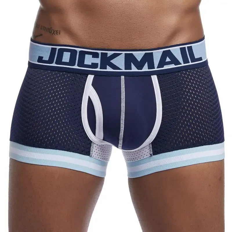 5pcs Man Underpants Boxershorts Mesh Nylon Men Boxers Male Breathable Underwear Men’s Panties Soft Boxer — image 5