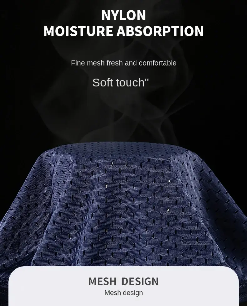 Solid Men Summer Ice Silk Underwear Boxershorts Briefs Breathable Underwear Bamboo Carbon Fiber Anti-Bacterial Hollow Panties — image 4