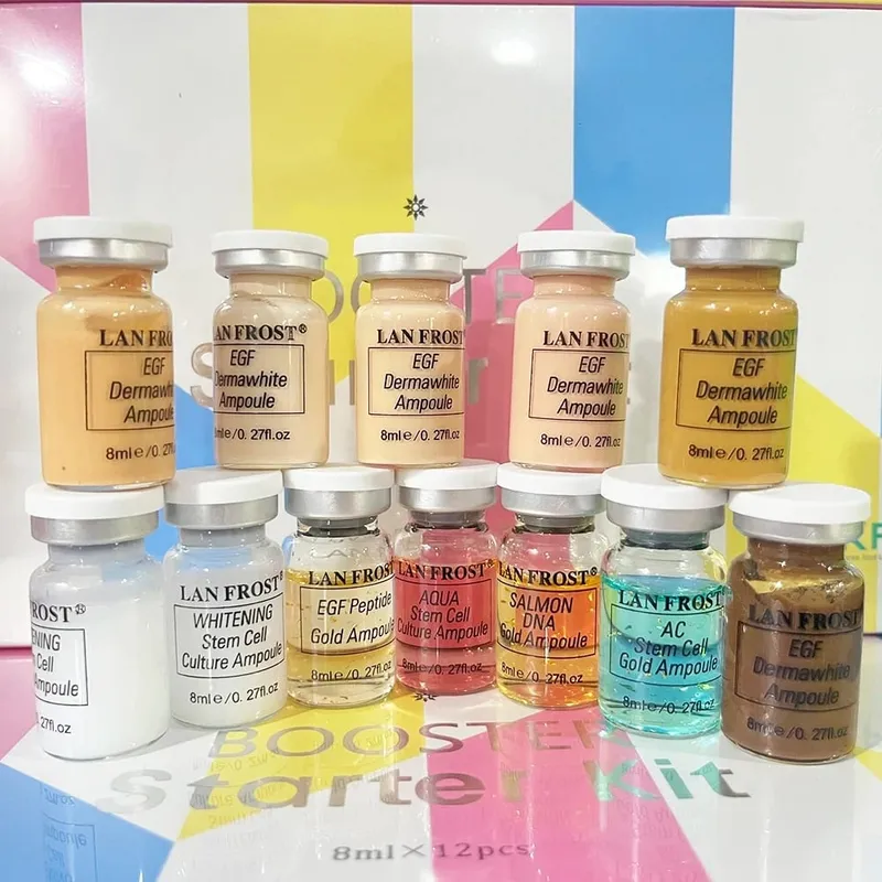 Korea 8ml BB Cream Glow Serum Starter Kit Facial Niacinamide/Hyaluronic Acid Foundation Moisturizing Skin Care Beauty