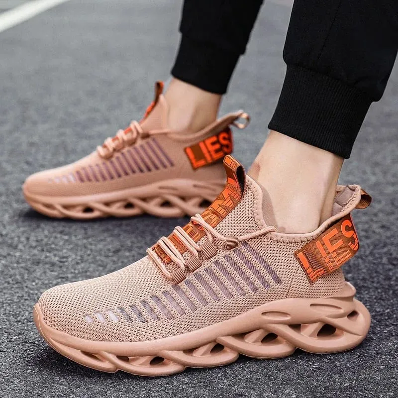 Men Shoes Comfortable Casual Sneakers Breathable Platform Running Shoes Man Mesh Tenis Sport Shoes Waling Tenis Masculino — image 3