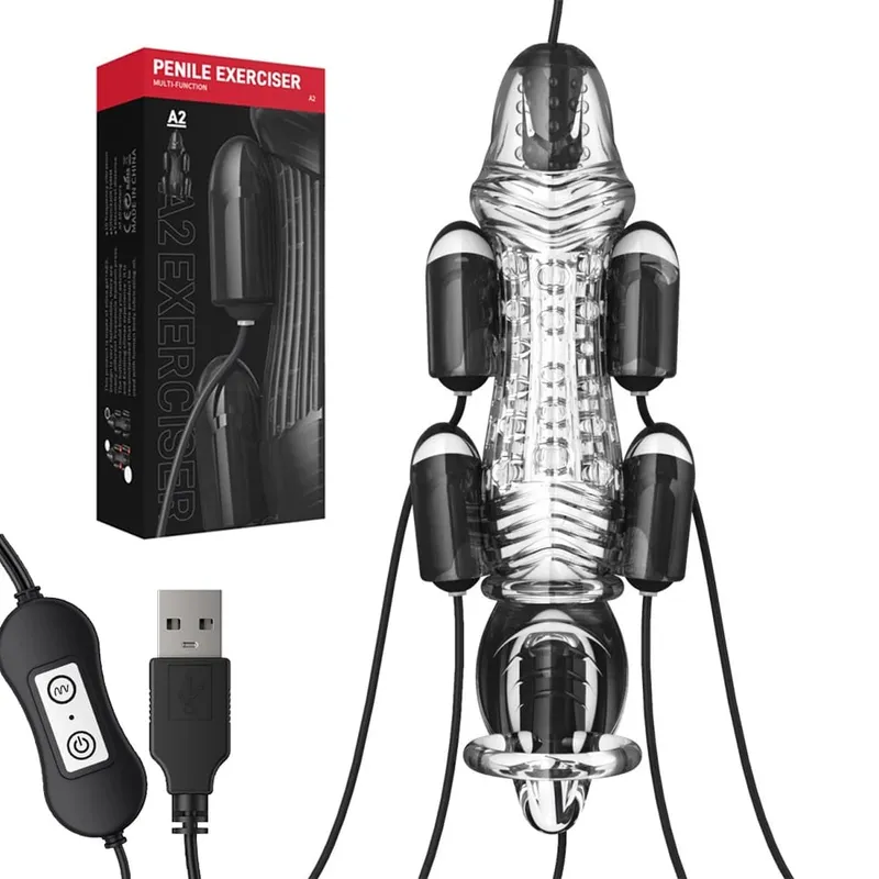 Eichelvibrator Fernbedienung Kugel Eichelvibrator für Männer Penistrainer Penis Eicheltrainer zur Verzögerung der Ejakulation Sexspielzeug