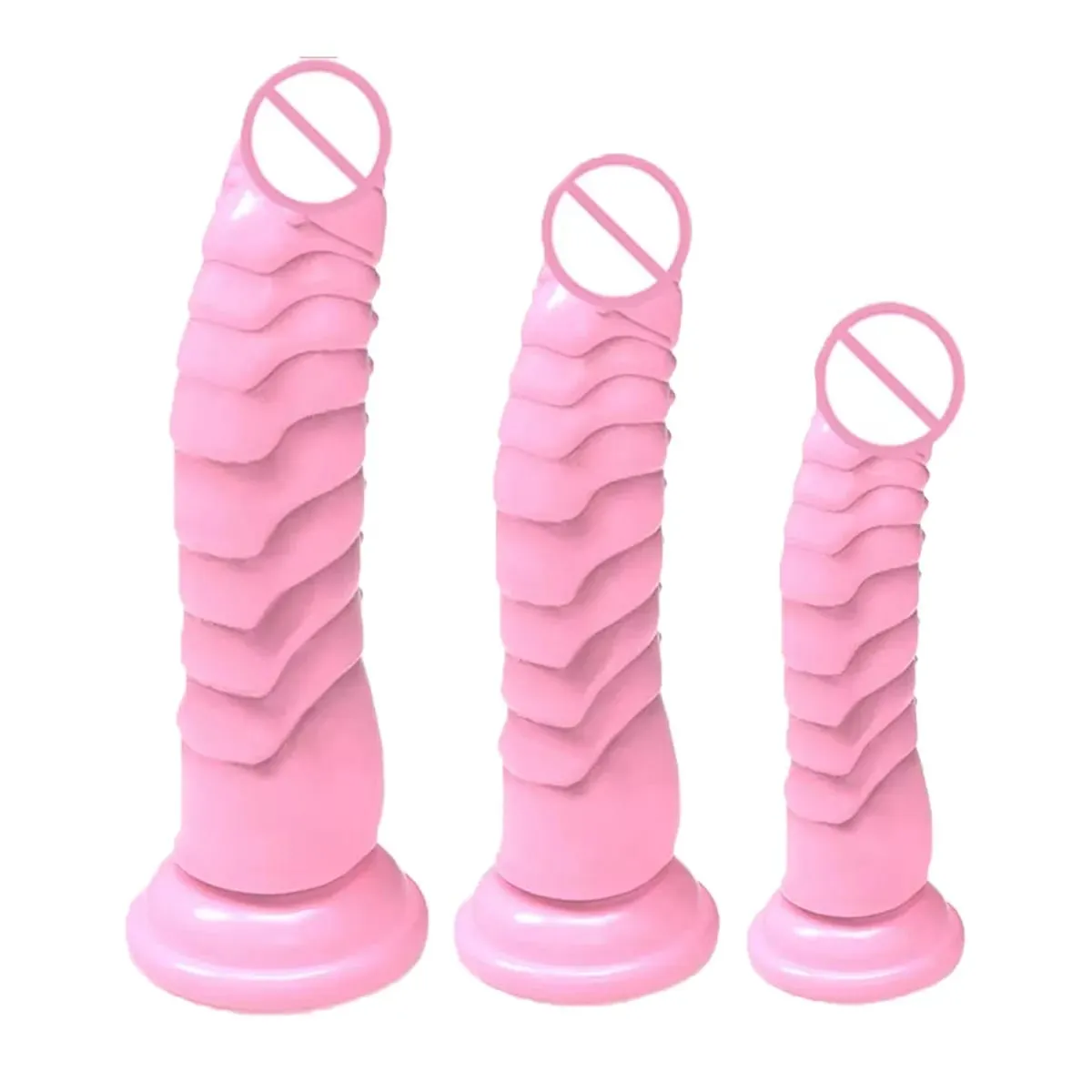 Realistic Black Dildo with Strong Suction Cup Base Soft Penis Sex Toy for Women and Men Hands Free Anal Vaginal Adult Toy in M — image 2
