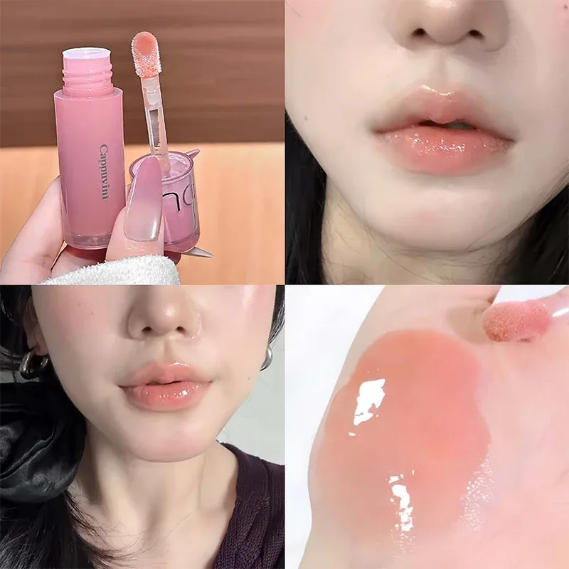Juicy Lip Tint Glossy Lip Glaze Mirror Shine Liquid Lipstick Moisturizing Hydrating Lip Gloss Korean Beauty Cosmetics — image 11