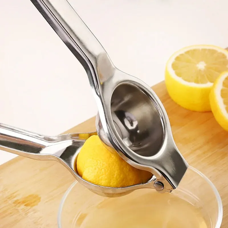 Lemon Squeezer Stainless Steel Manual Juicer Processor Kitchen Accessories Juice Fruit Pressing Citrus Orange Juicer Lemon Press — image 2