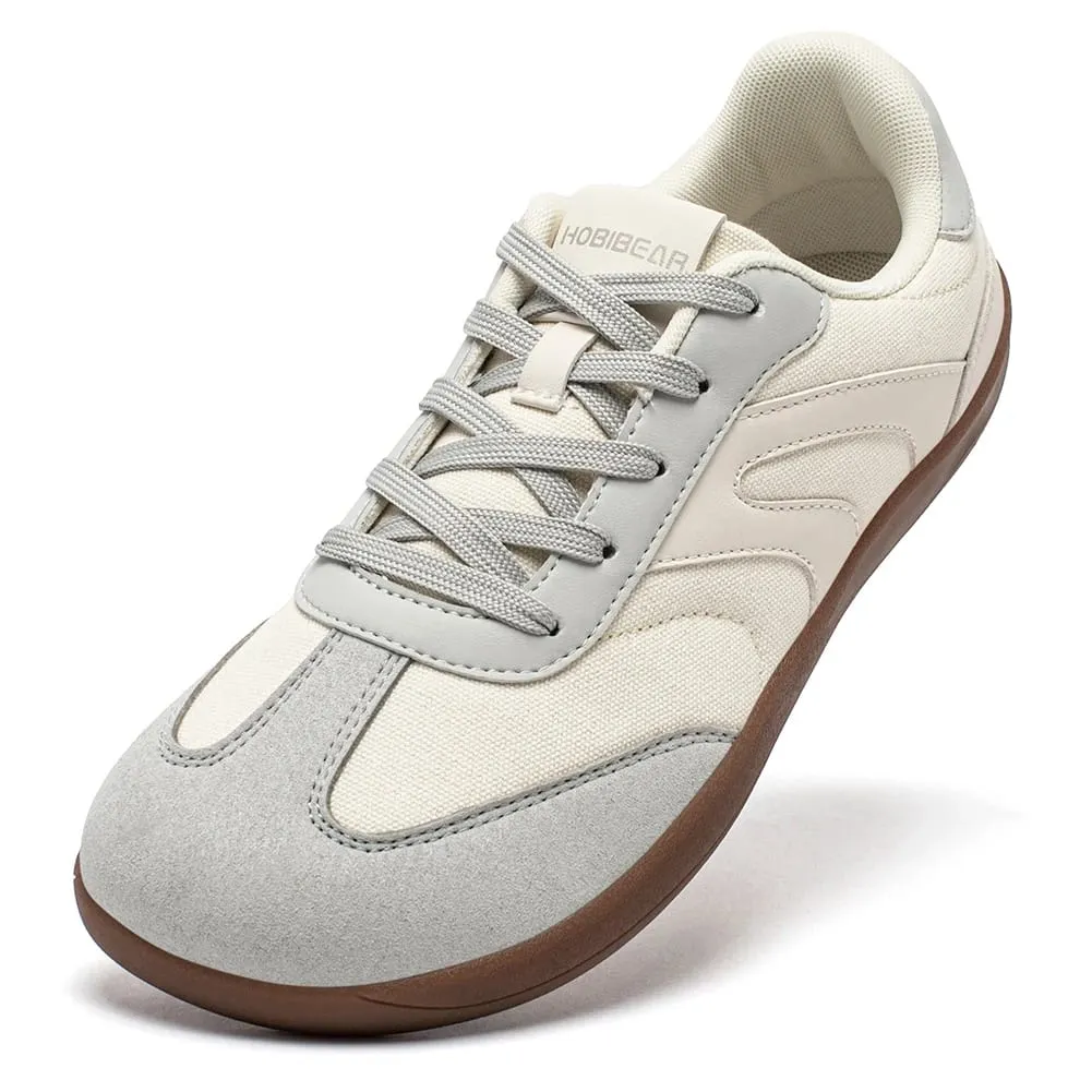 Barefoot Wide Toe Sneakers Unisex Zero Drop Minimalist Canvas Shoes Non Slip Lace Up Walking Sneaker — image 2