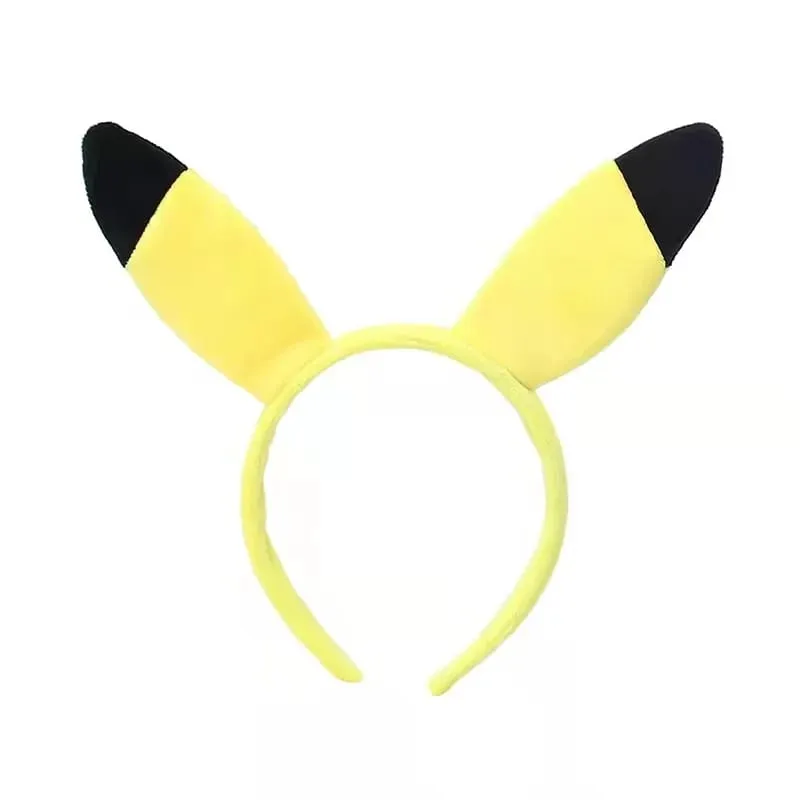 7styles Pikachu Cute Hair Accessories Pokemon Headband Plus Doll Headband Hair Rope Wristband Kawaii Children Toys Cosplay Gifts — image 8