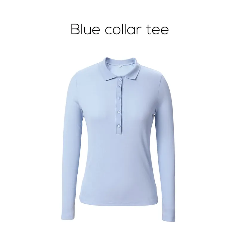 AP 2025 Spring and Summer Women Turn-down Collar Tee Soft Lady Cotton Blend Skirt Comfortable Casual — image 8
