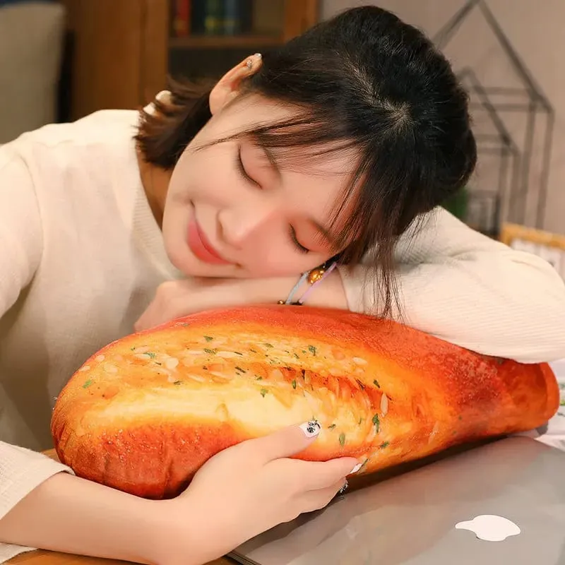 20/50cm Long Bread Pillow Stuffed Like Real Sesame S Cheese Denmark Toast Chopped Green Onion Sleeping Hug Support Leg Gift