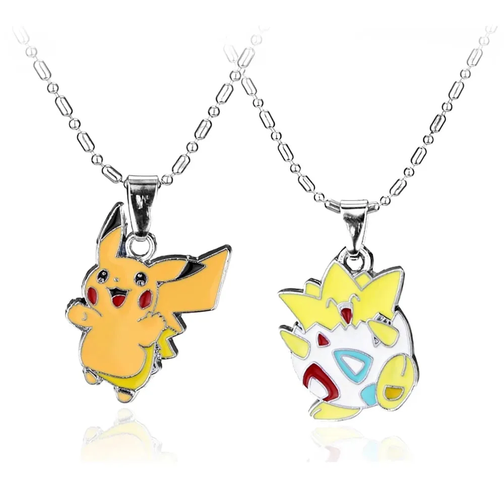 Ball Pendant Necklace Cartoon Pokémon Periphery Pikachu Accessories for Women Men Gifts — image 2