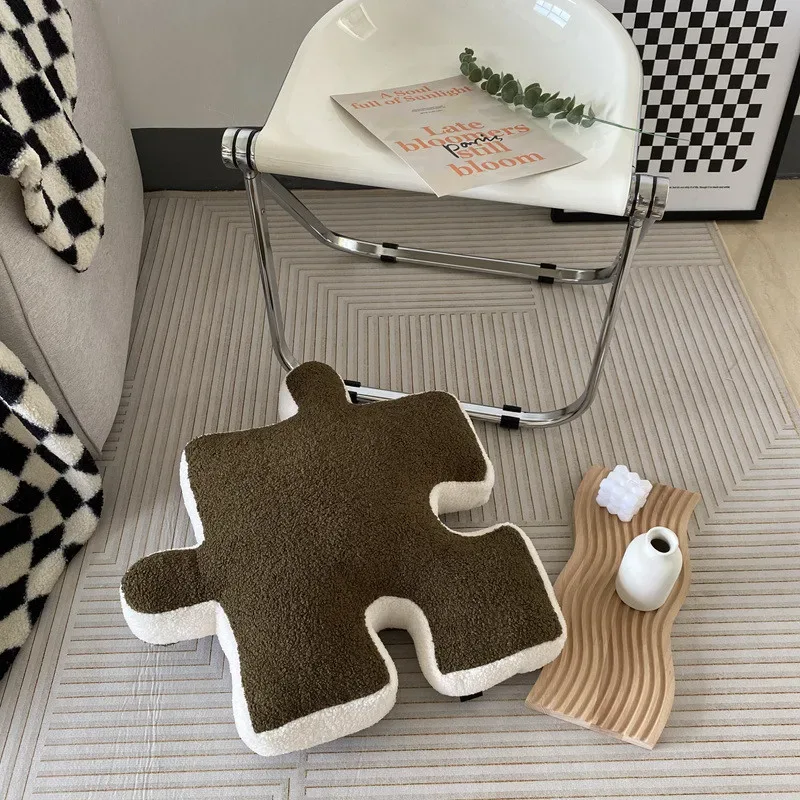 Alien Puzzle Pillow Plush Pillow Home Decoration Building Block Puzzle Comfort Cushion Kids Christmas Birthday Gifts — image 10