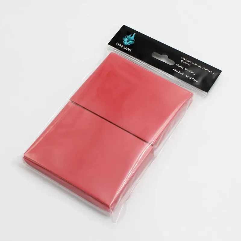 100PCS 66x91mm Matte Colorful Standard Size Card Sleeves TCG Trading Cards Protector Tarot Shield Board Games Magical Cover PKM — image 10