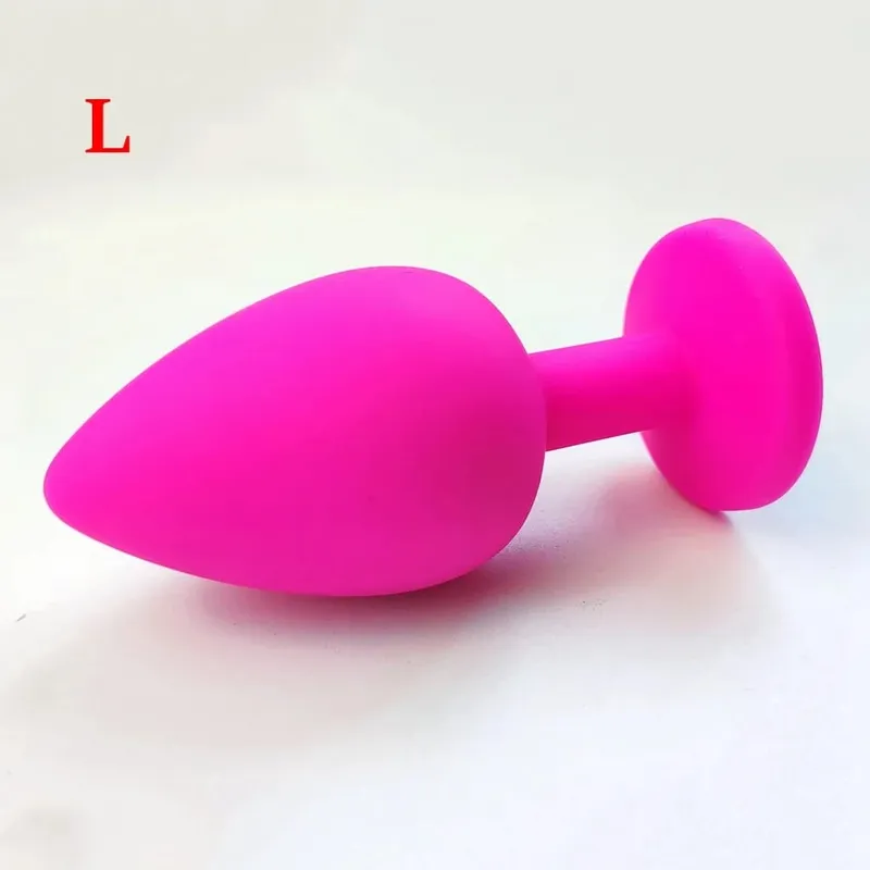S/M/L Silicone Butt Plug Anal Plugs Unisex Sex Stopper 3 Different Size Adult Toys for Men/Women Anal Trainer For Couples SM