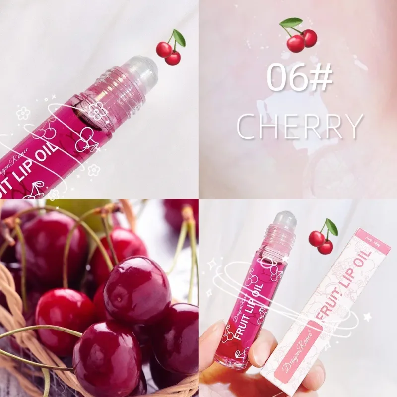 Hydrating Lip Oil Roller Gloss Moisturizing Nourishing Lip Balm Transparent Colorless Fruit Avocado Lip Care — image 9