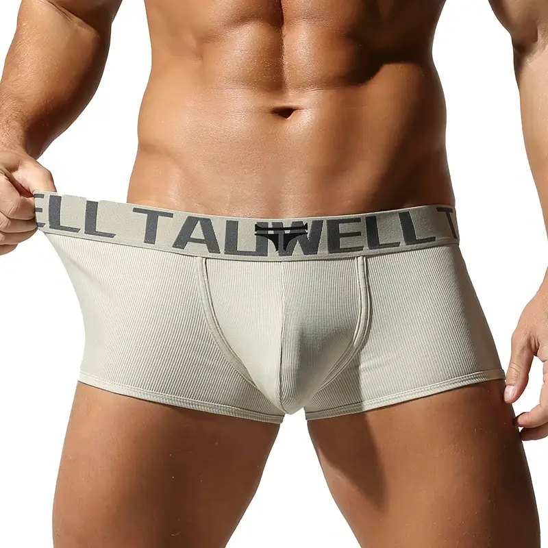 Herrenunterwäsche, hochwertige Boxershorts, einfarbig, hohe Elastizität, schmale Passform, atmungsaktiv — image 10