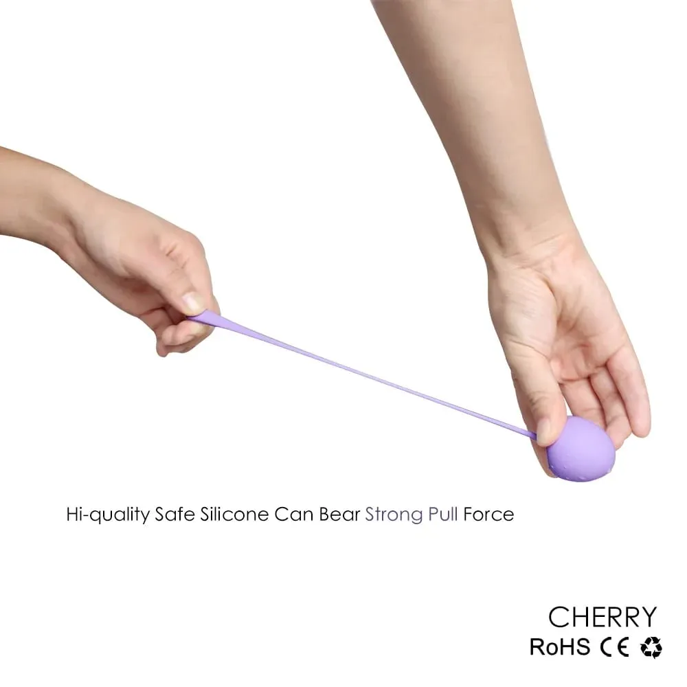 5Pcs Safe Silicone Smart Kegel Ball Cherry Ben Wa Ball Geisha Shrinking Balls Vagina Tighten Exercise Machine Sex Toy for Women