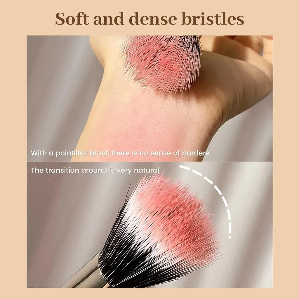 1PC Stippling Blush Brush Blending Brush Makeup Brush Soft Wool Professional Concealer Highlighter Brushes Women Cosmetic Tools
