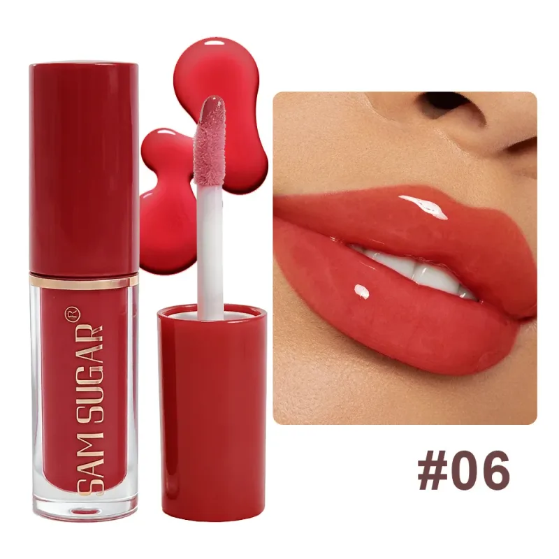 Clear Mirror Gloss Lipgloss Mini Lip Gloss Oil Long Lasting Moisturizing Liquid Lipstick Fade Lip Lines Plumping Lip Tint Makeup — image 5