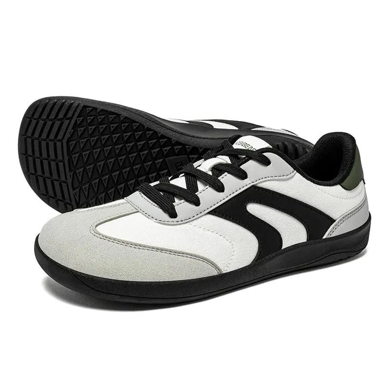 Barefoot Wide Toe Sneakers Unisex Zero Drop Minimalist Canvas Shoes Non Slip Lace Up Walking Sneaker — image 11