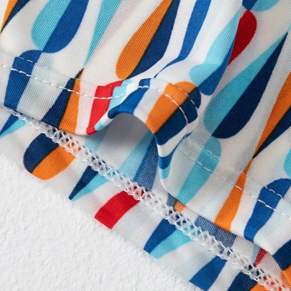 Boxer décontracté à motifs colorés pour hommes, sous-vêtements amples et confortables, surdimensionnés, taille élastique, 4/5 pièces