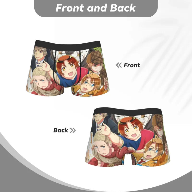 ヘタリア World Stars 男性ボクサーパンツ居心地の良い下着パンツ — image 4