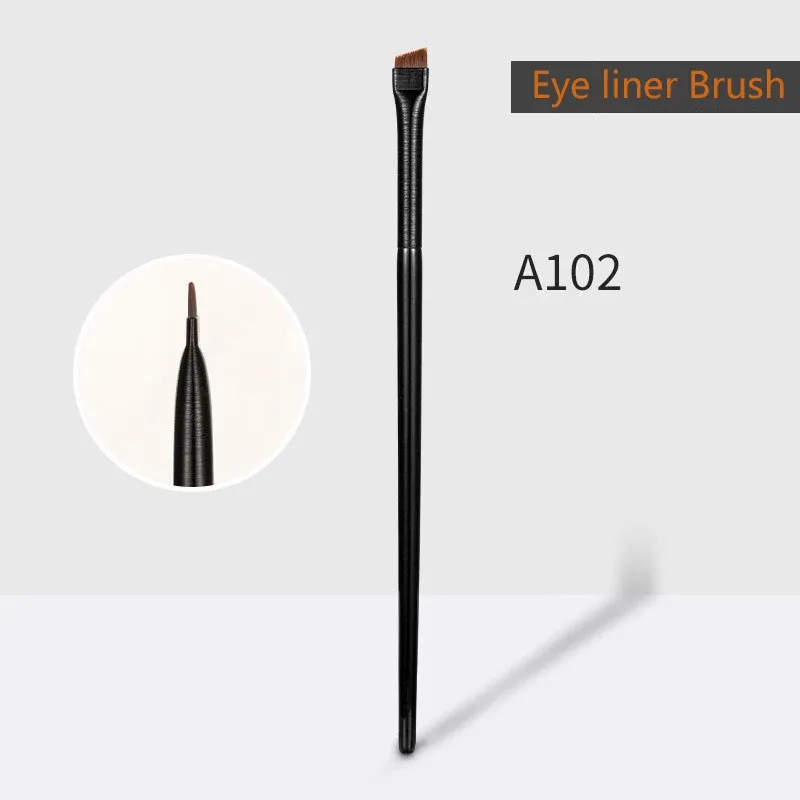 Eyebrow Eyeliner Brush Small Angled Blade Liner Brow Contour Brush Beauty Cosmetics Tool Makeup Brushes Set — image 8
